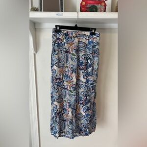 FINAL PRICE C&C California Multicolor Linen Fabric Pants